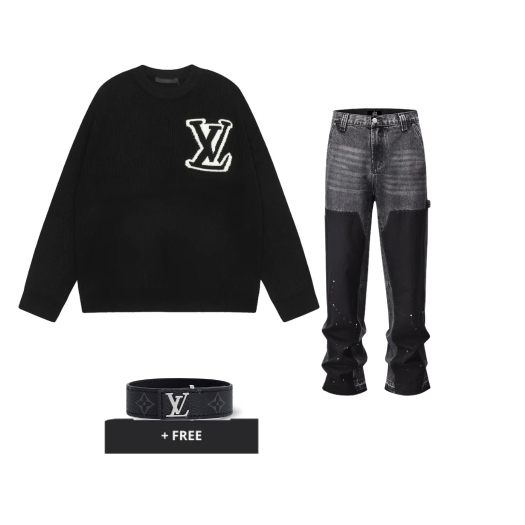 LV BLACK OUTFIT